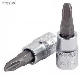 На сайте Трейдимпорт можно недорого купить Головка торцевая 1/4" с вставкой PH1 H2PH1. 