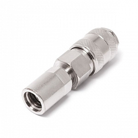 На сайте Трейдимпорт можно недорого купить Быстроразъем пневматический с клапаном  "зажим"   8*12мм Partner SE1-3SR. 